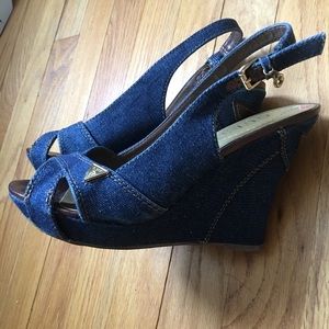 GUESS DENIM SANDALS